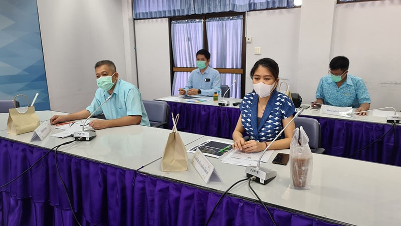 GISTDA เข้าพบ รองผู้ว่าราชการจังหวัดตาก หารือระบบบูรณาการข้อมูลเพื่อบริหารสถานการณ์การแพร่ระบาดเชื้อไวรัสโคโรนา 2019_5