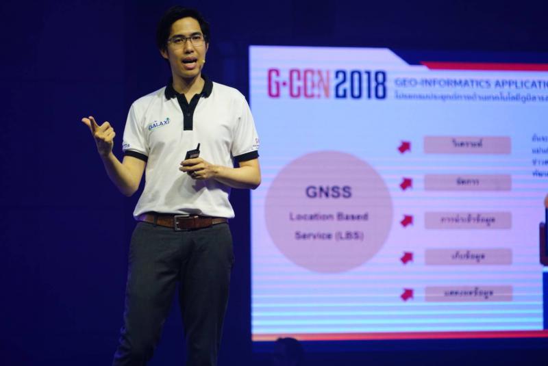 GISTDA, AIRBUS and NIA host the “Sky Economy” seminar to discuss the future of Thailand Aerospace Industry at “Startup Thailand 2018”_10