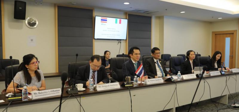 ผู้อำนวยการ GISTDA และคณะ ให้การต้อนรับ เอกอัครราชทูตอิตาลีประจำประเทศไทย เพื่อหารือถึงโอกาสในการสร้างความร่วมมือด้านเทคโนโลยีอวกาศและภูมิสารสนเทศ_3