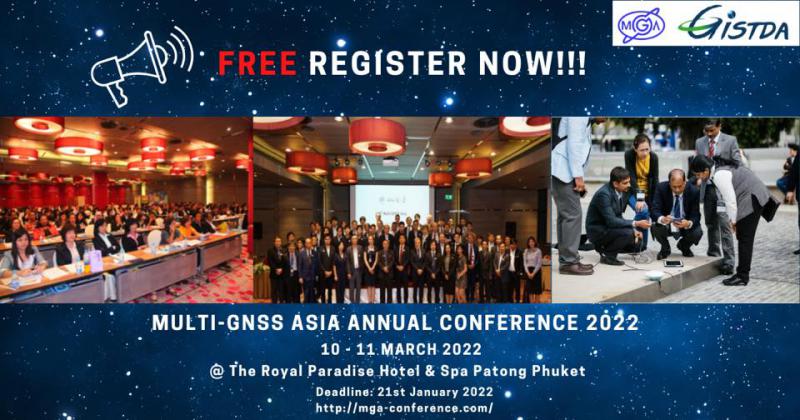 Multi-GNSS Asia Annual Conference 2022 งานประชุมวิชาการระดับนานาชาติ ประจำปี 2565_1