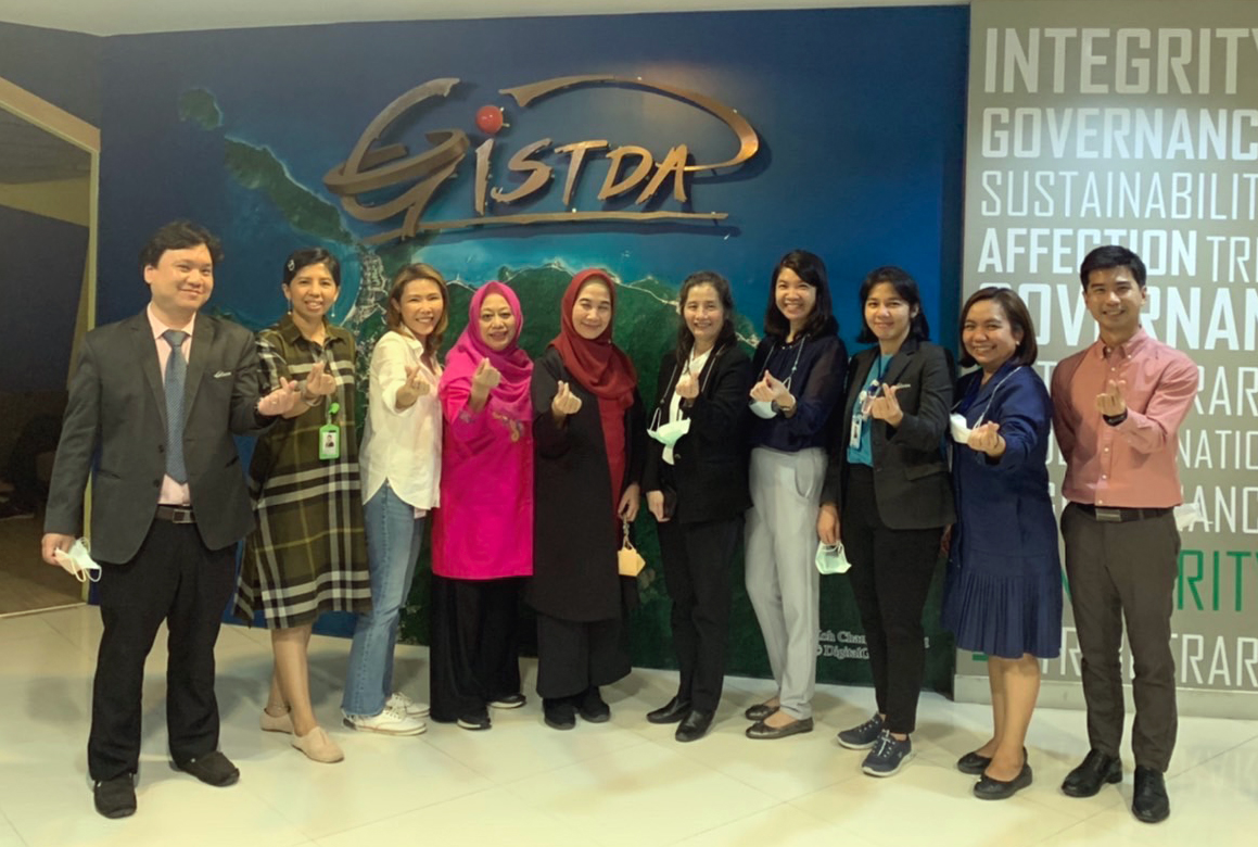 รูปภาพกิจกรรมองค์การอวกาศแห่งชาติอินโดนีเซีย (Indonesian Space Agency, INASA) เข้าหารือและศึกษาดูงานที่ GISTDA