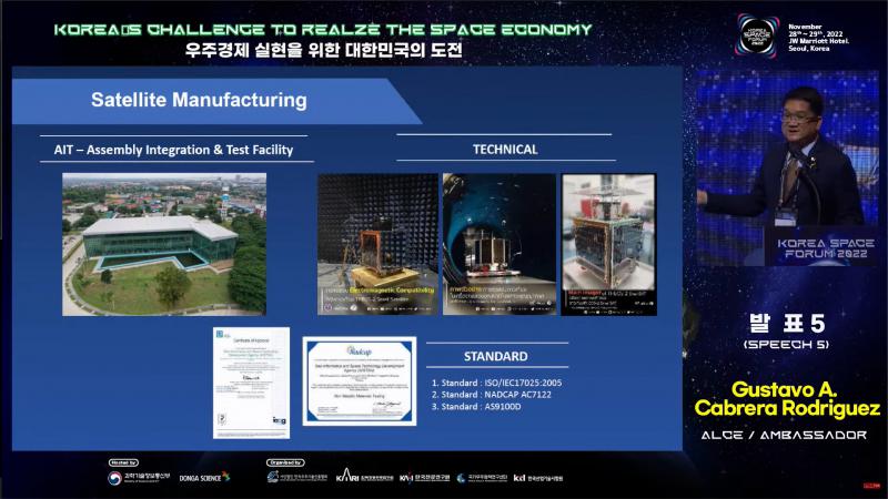 GISTDA แสดงจุดยืนด้านเศรษฐกิจอวกาศใหม่ของประเทศไทย ในการประชุม “Korea Space Forum 2022” ณ กรุงโซล สาธารณรัฐเกาหลี_5