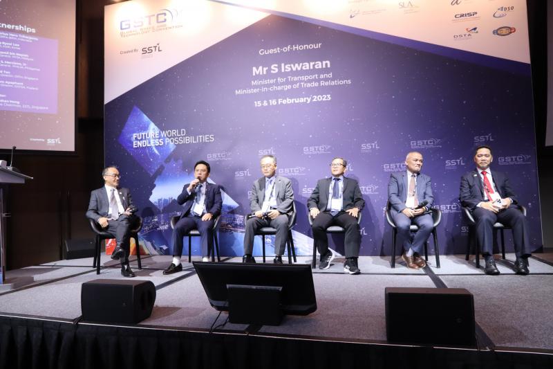 GISTDA ร่วมงาน Global Space and Technology Convention หรือ GSTC 2023 ซึ่งเป็นงานประชุมสุดยอดด้านเทคโนโลยีอวกาศจากหลากหลายประเทศทั่วโลก ณ SHERATON TOWERS ประเทศสิงคโปร์_3