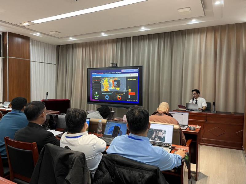 UN-ESCAP GISTDA ร่วมกับ AIR พันธมิตรจากจีน จัดการฝึกอบรมเชิงปฏิบัติการ "Regional Forum on Geospatial Information Applications for Agriculture Monitoring in South East Asia"_4