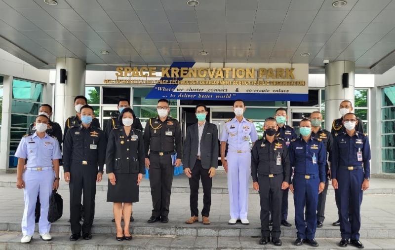 นักวางแผนการฝึกร่วมและผสม กรมยุทธการทหาร กองบัญชาการกองทัพไทย เข้าเยี่ยมชม Astro Lab_1