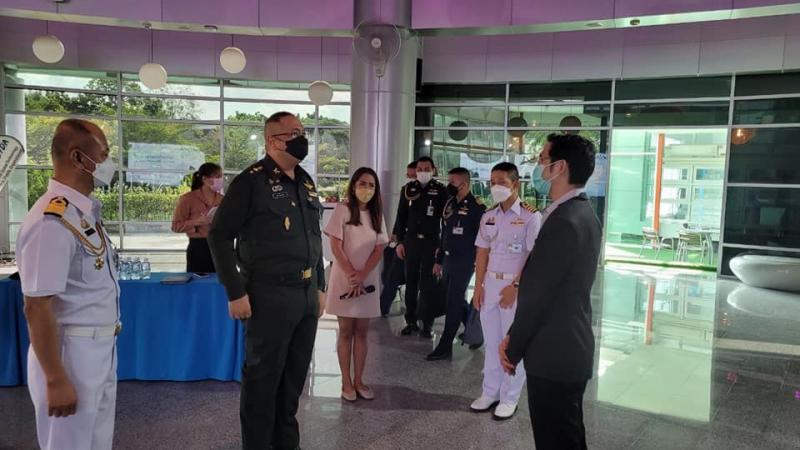 นักวางแผนการฝึกร่วมและผสม กรมยุทธการทหาร กองบัญชาการกองทัพไทย เข้าเยี่ยมชม Astro Lab_9