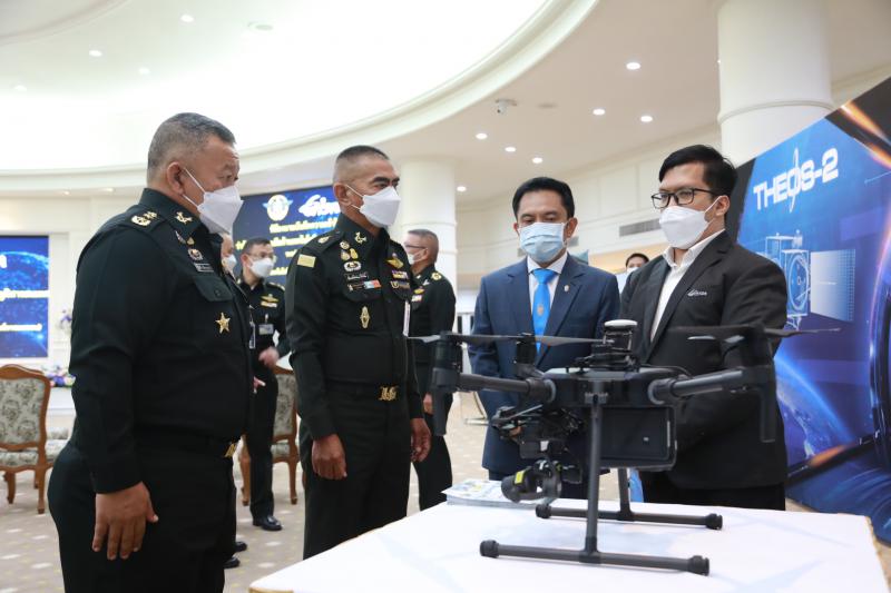 GISTDA ผนึกกำลังกองทัพไทย สนับสนุนการใช้เทคโนโลยีอวกาศเพื่อความมั่นคงประเทศ_9